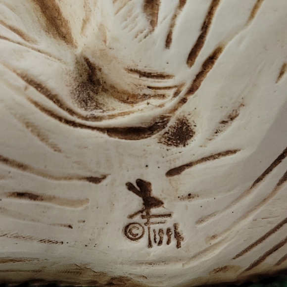 David Frykman Santa Sleeping On Bear Resin Holiday Figurine DF1036 - Picture 3 of 16